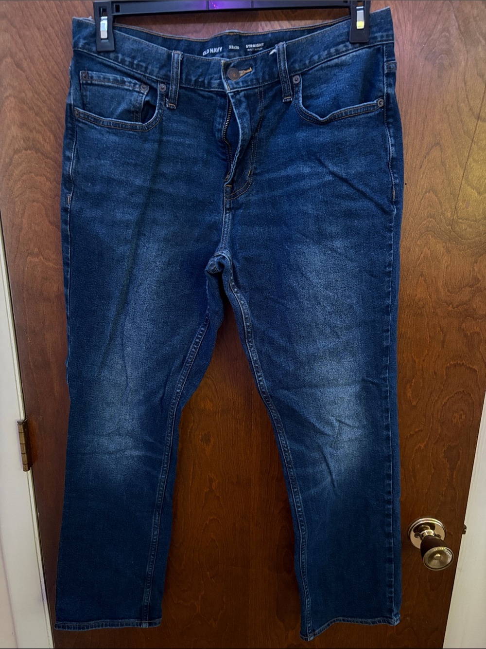 Old Navy Men’s 33/30 Straight-Cut Jeans